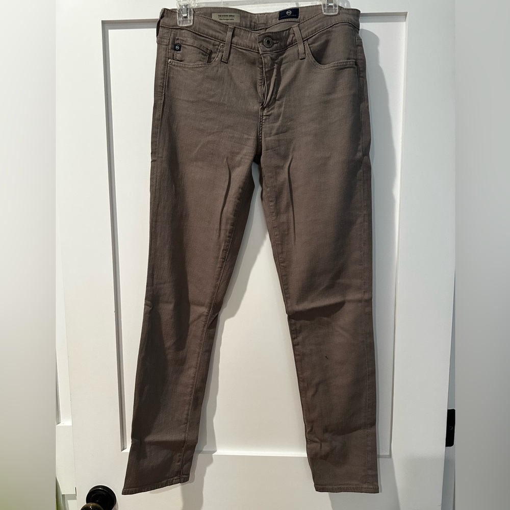 AG The Stevie Ankle Slim Straight Jeans